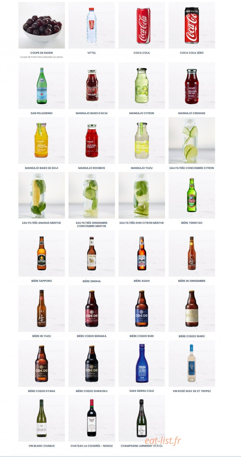 Taobento — carte page 8