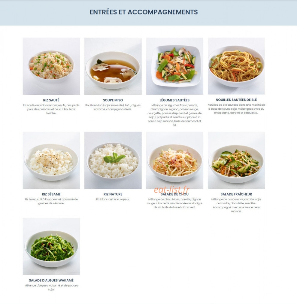 Taobento — carte page 1