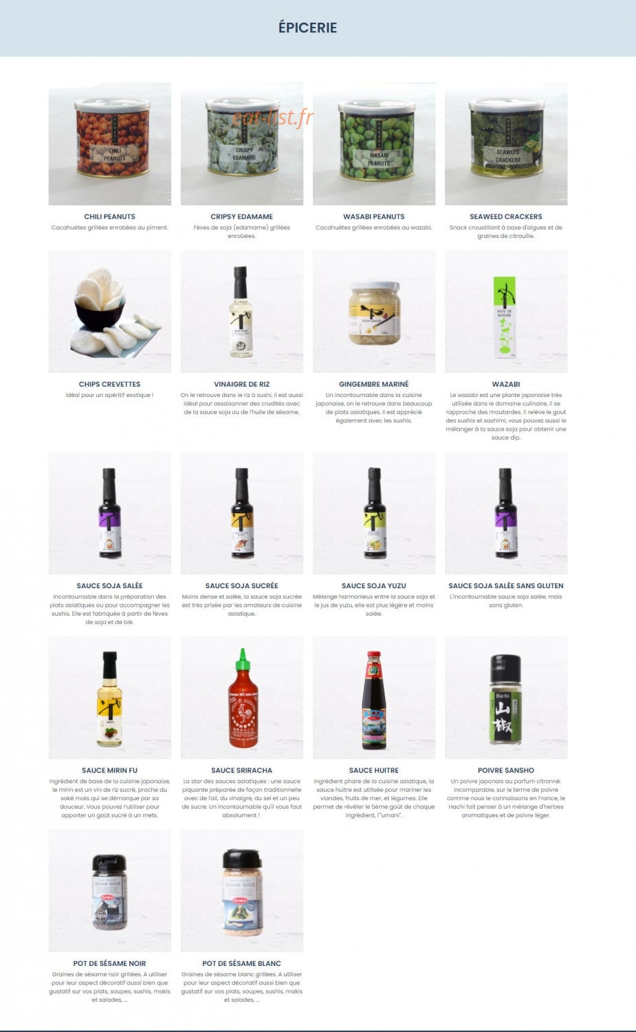 Taobento — carte page 9