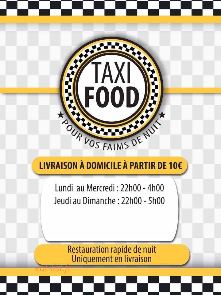 TaxiFood — carte page 1