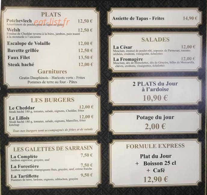 The Golden Square — carte page 2