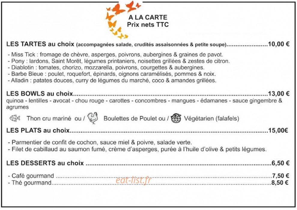 Voyages Gourmands — carte page 1