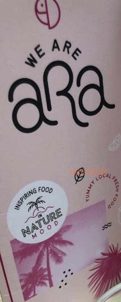 We are Ara — carte page 1
