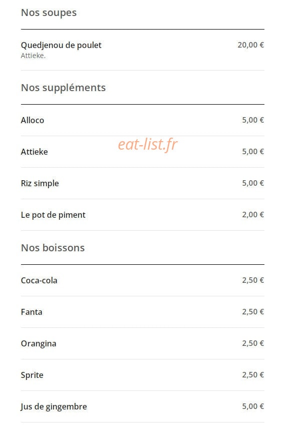 Yop City la Joie — carte page 2