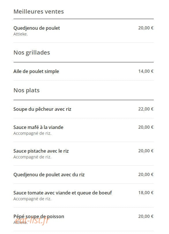 Yop City la Joie — carte page 1