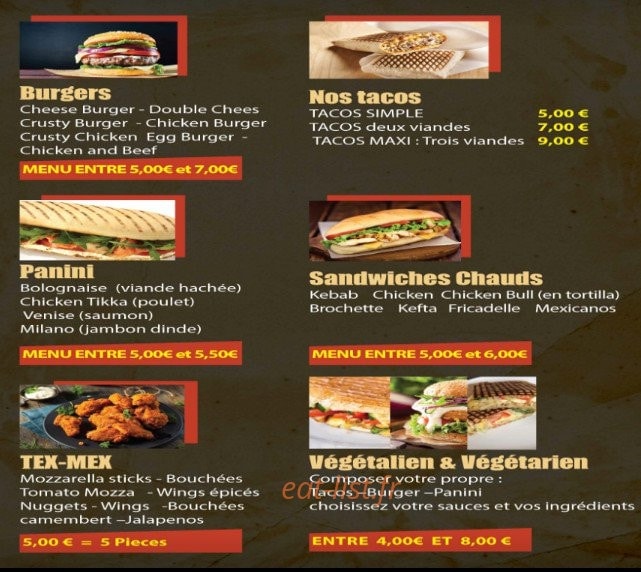 zn pizza — carte page 3