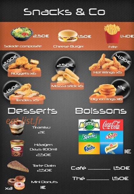 Burger & Co — carte page 10