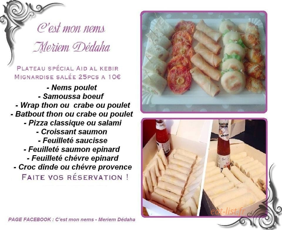 C'est mon nems — carte page 1