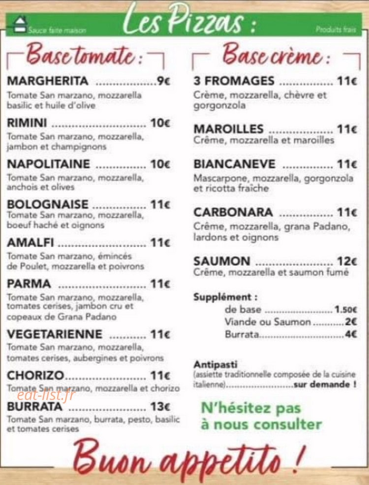 Casa Palmieri — carte page 1