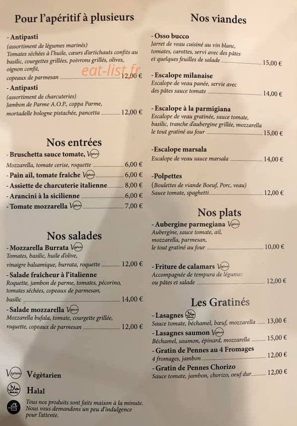 Il Caldo — carte page 1