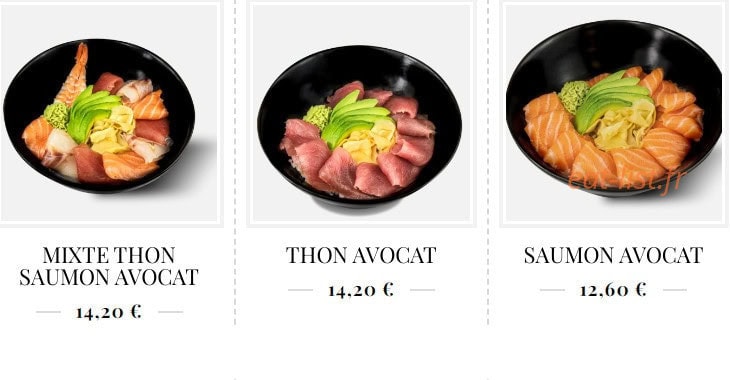 Koï Sushi — carte page 11
