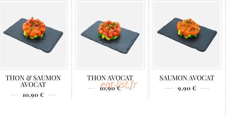 Koï Sushi — carte page 12