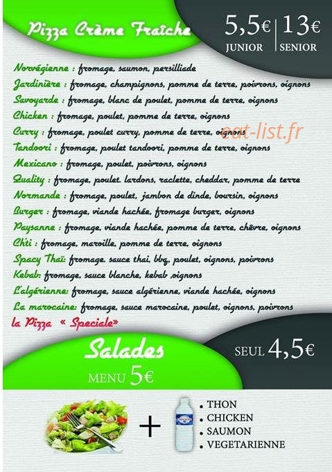 La Delicieuse — carte page 3