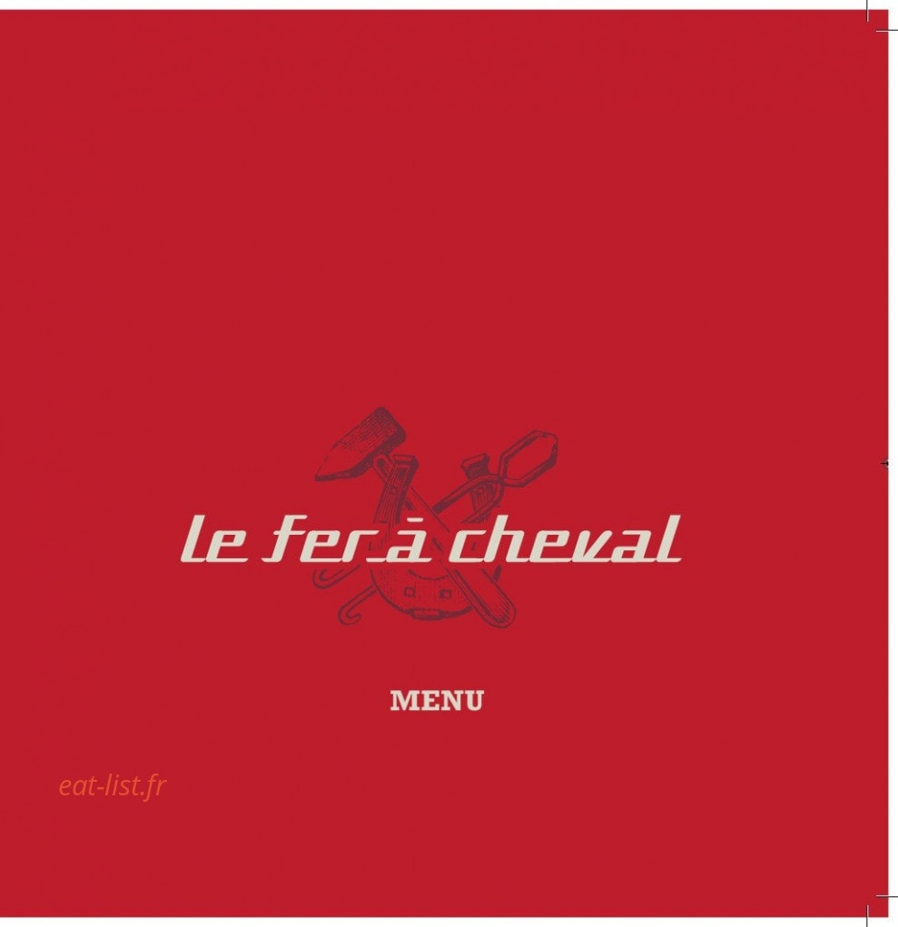 Le Fer à Cheval — carte page 1