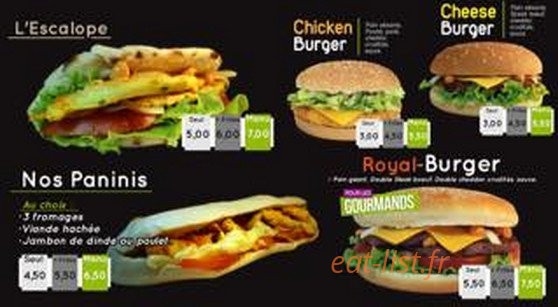Le Master Naan — carte page 1