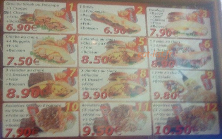 Le Mix Express alias Le 137 — carte page 1