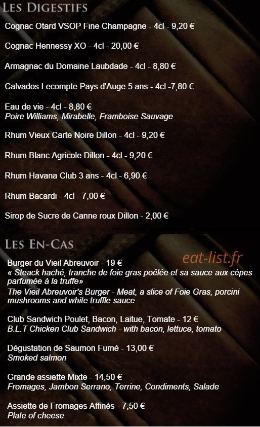 Le Vieil Abreuvoir — carte page 12