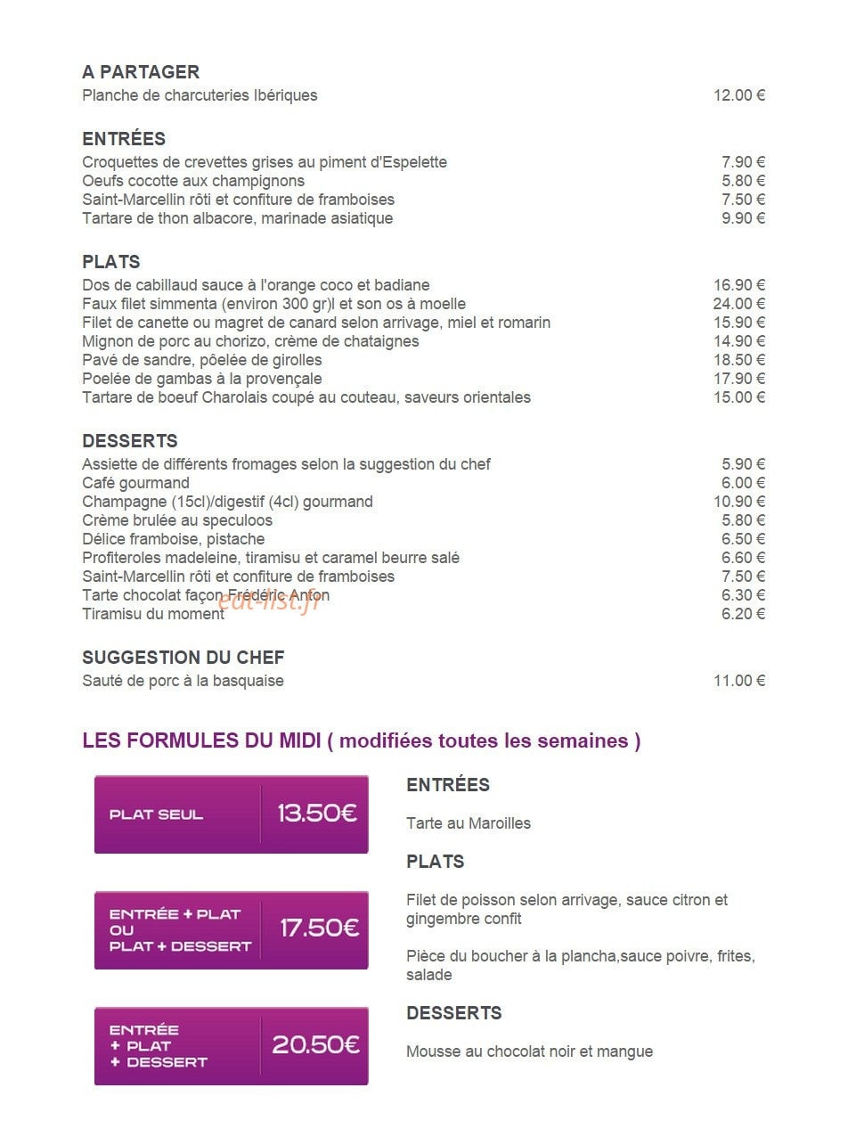 Loft 122 — carte page 1