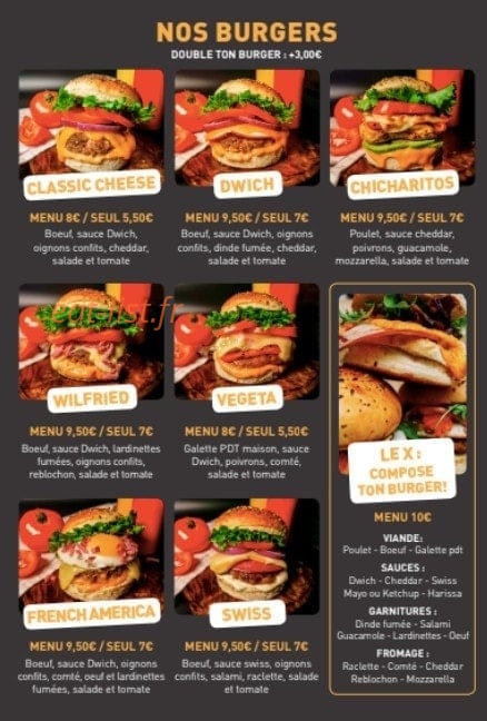 Monsieur Dwich — carte page 1