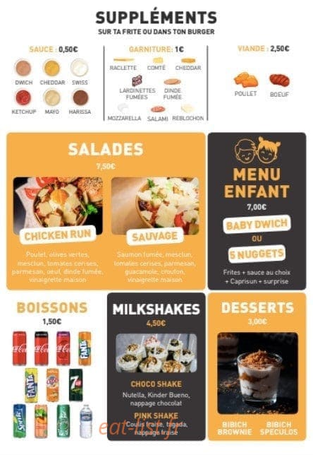 Monsieur Dwich — carte page 2