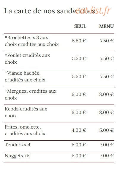 Ouiza — carte page 6