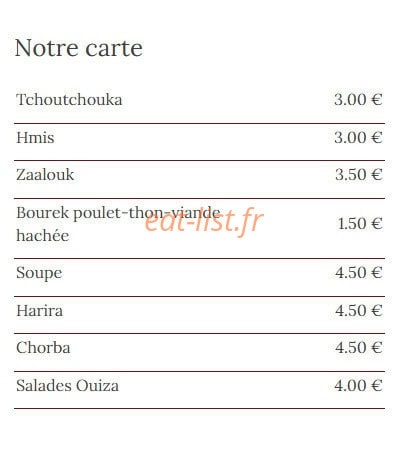 Ouiza — carte page 1