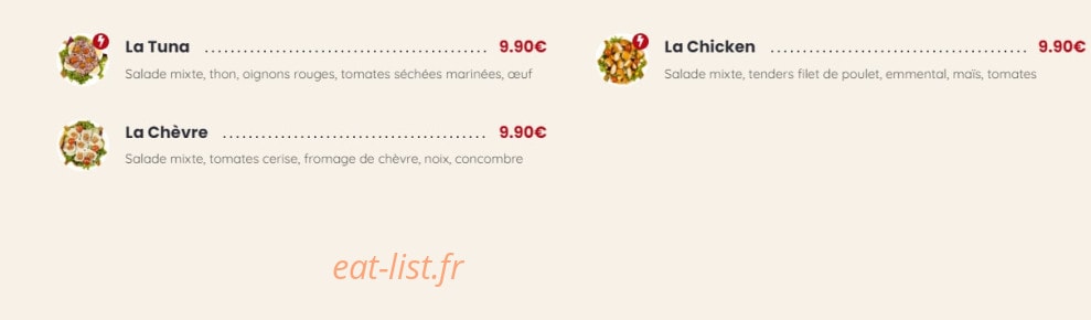 Pepper Grill — carte page 2