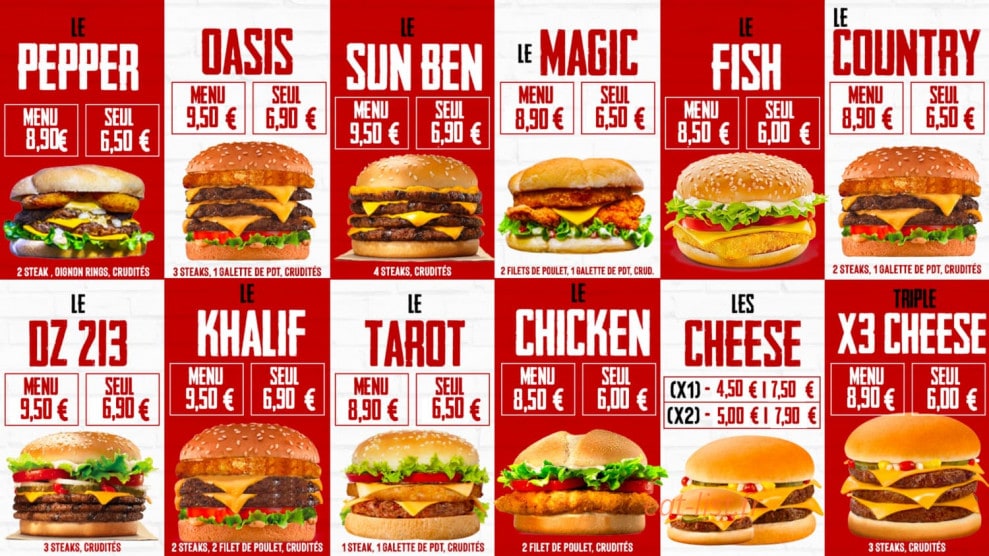 Pyramide food — carte page 2