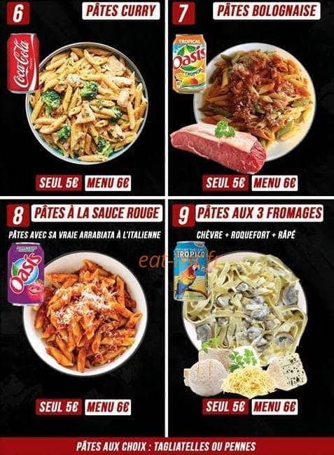 SOS Tacos — carte page 3