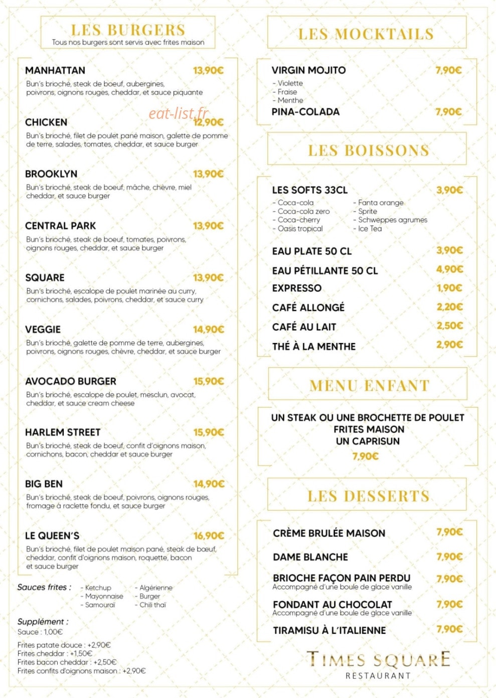 Times Square — carte page 3