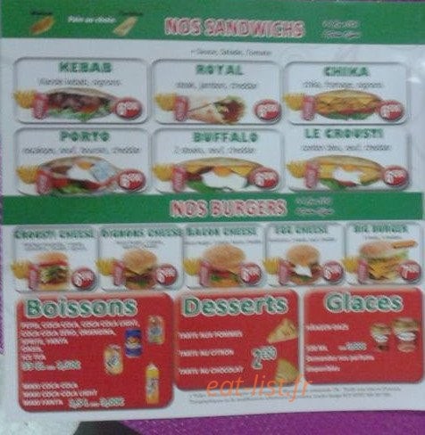 Bip Bip Pizza — carte page 4