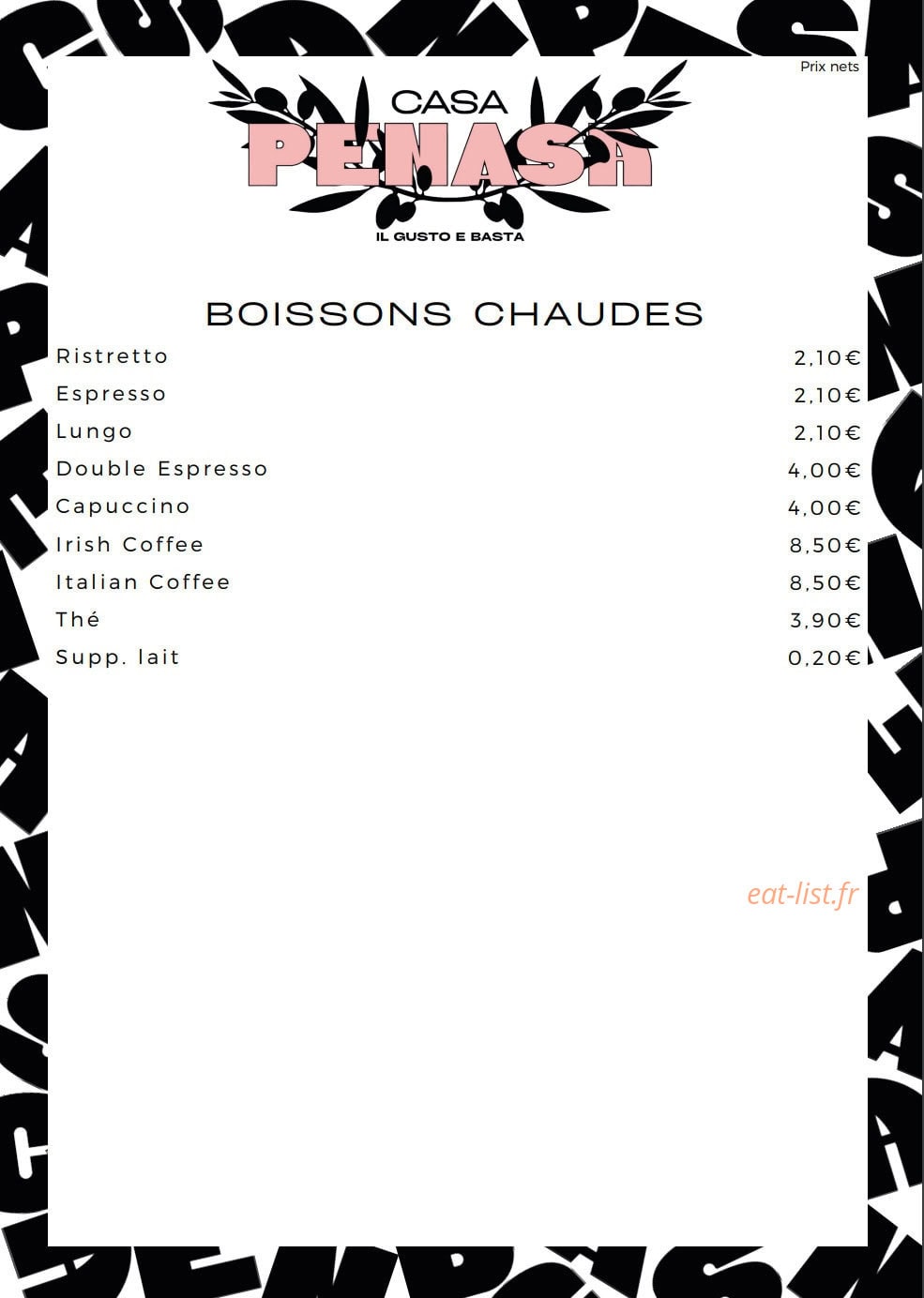 Casa Penasa — carte page 26
