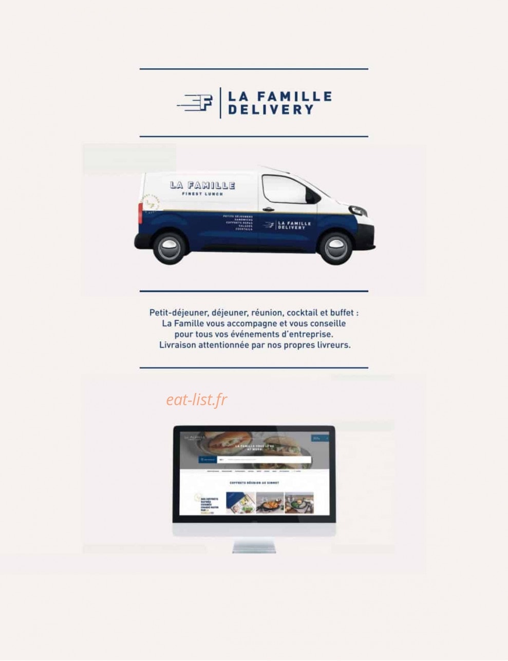 La Famille Finest Lunch — carte page 45