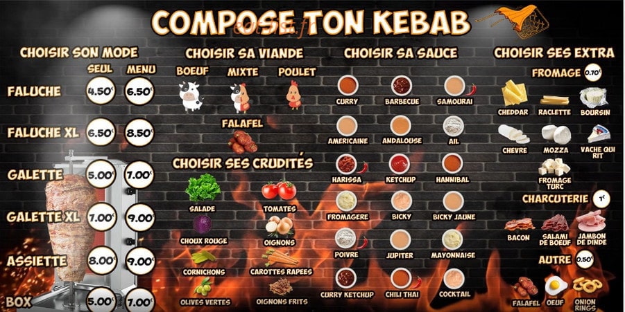 Speed Tacos and Co — carte page 3