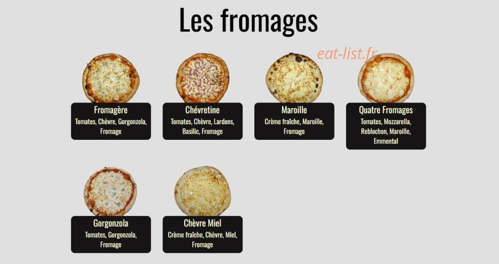 Pizza l'authentique — carte page 3