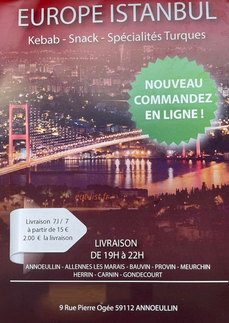 Europe Istanbul — carte page 1