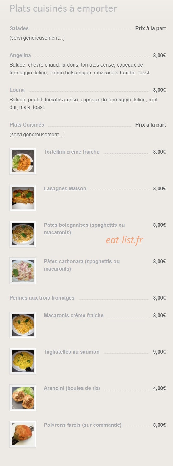 Festi Pizza — carte page 8