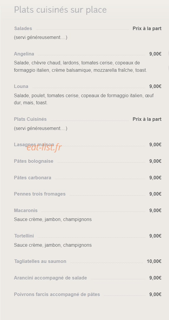 Festi Pizza — carte page 4