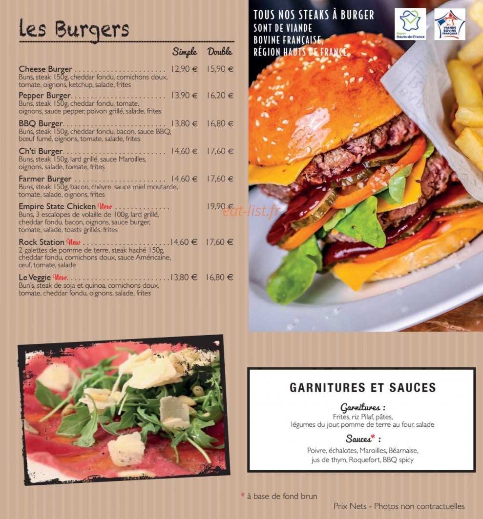 Beers & Co — carte page 9