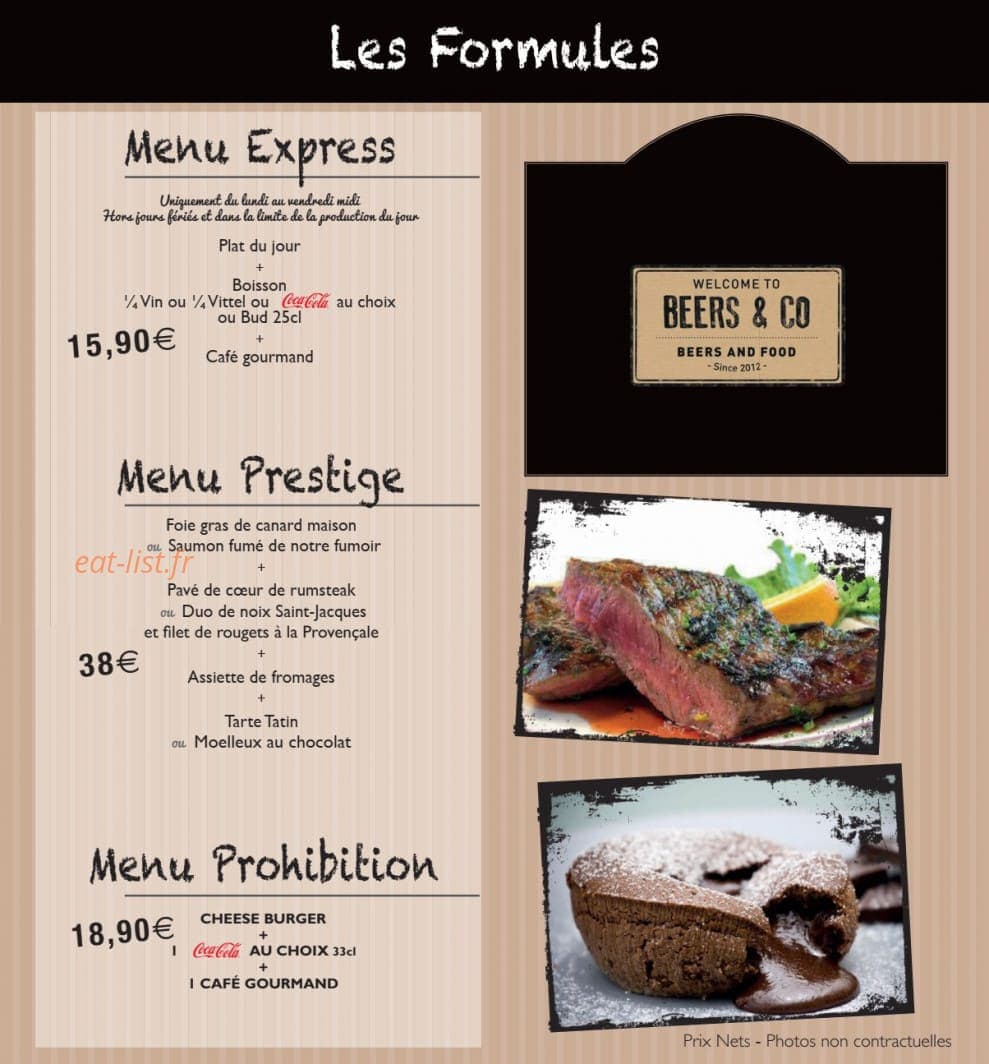 Beers & Co — carte page 5