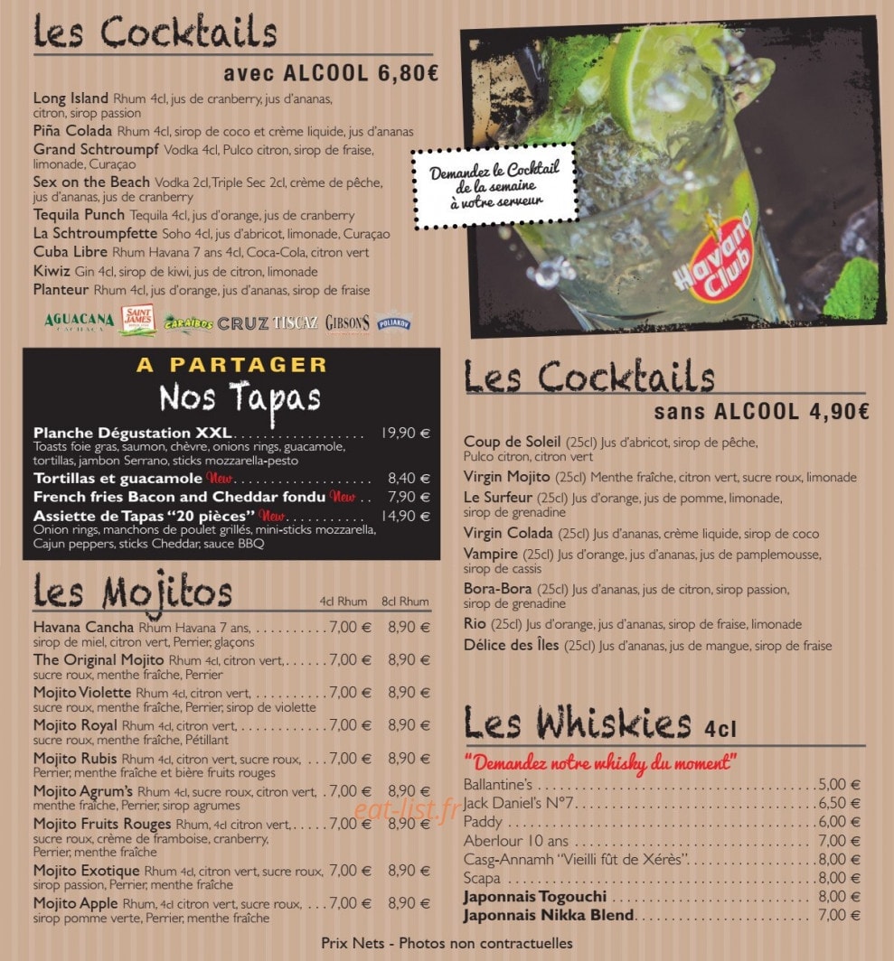 Beers & Co — carte page 3