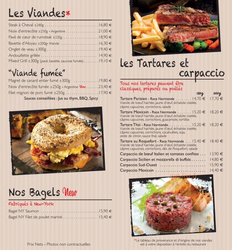 Beers & Co — carte page 8