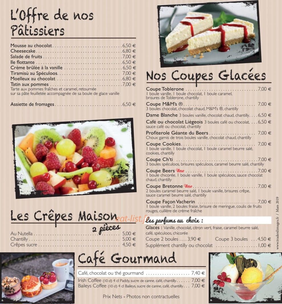 Beers & Co — carte page 12