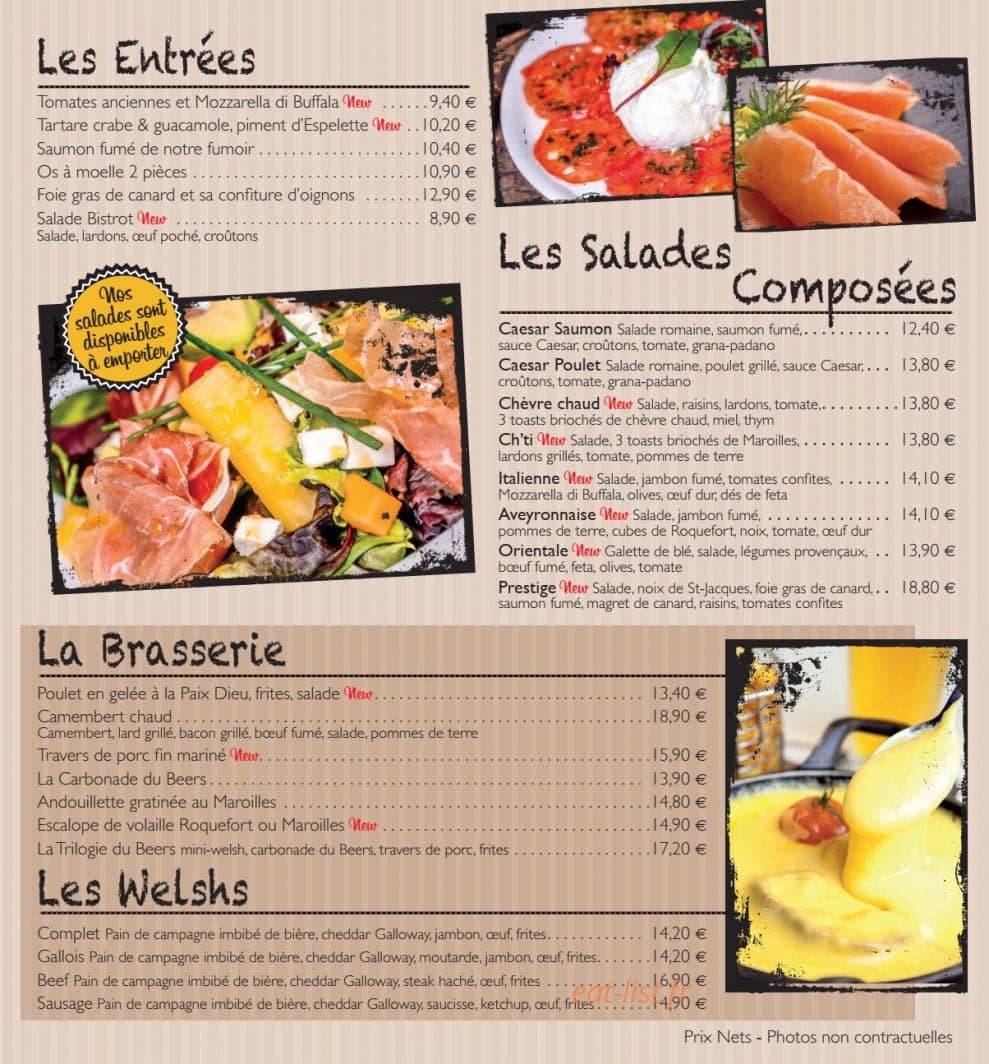 Beers & Co — carte page 6