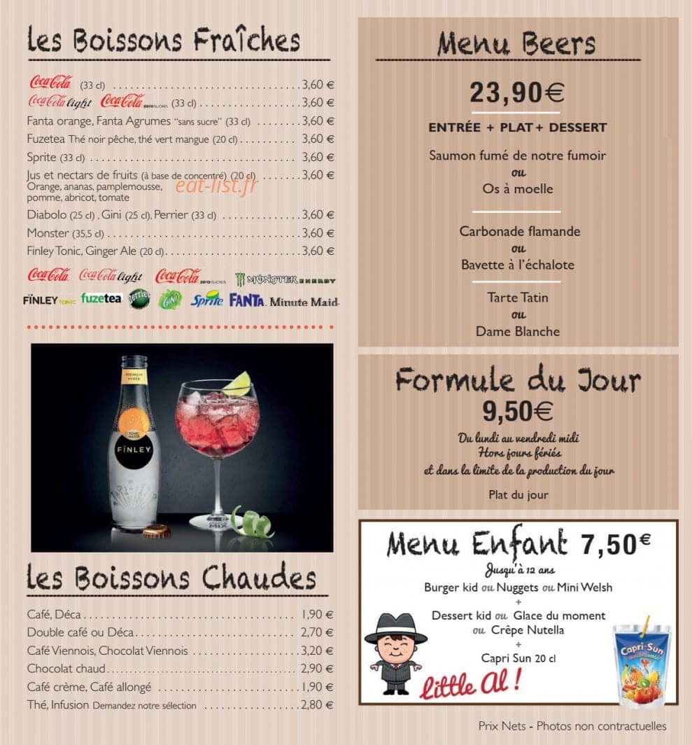 Beers & Co — carte page 4