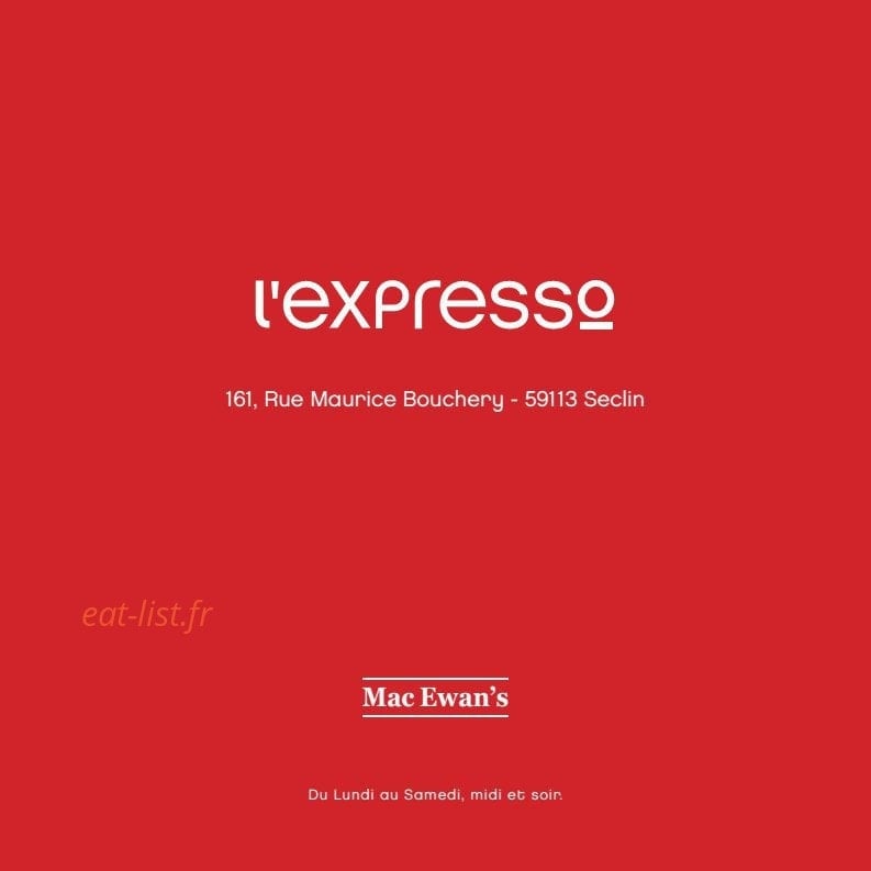 L'Expresso — carte page 11