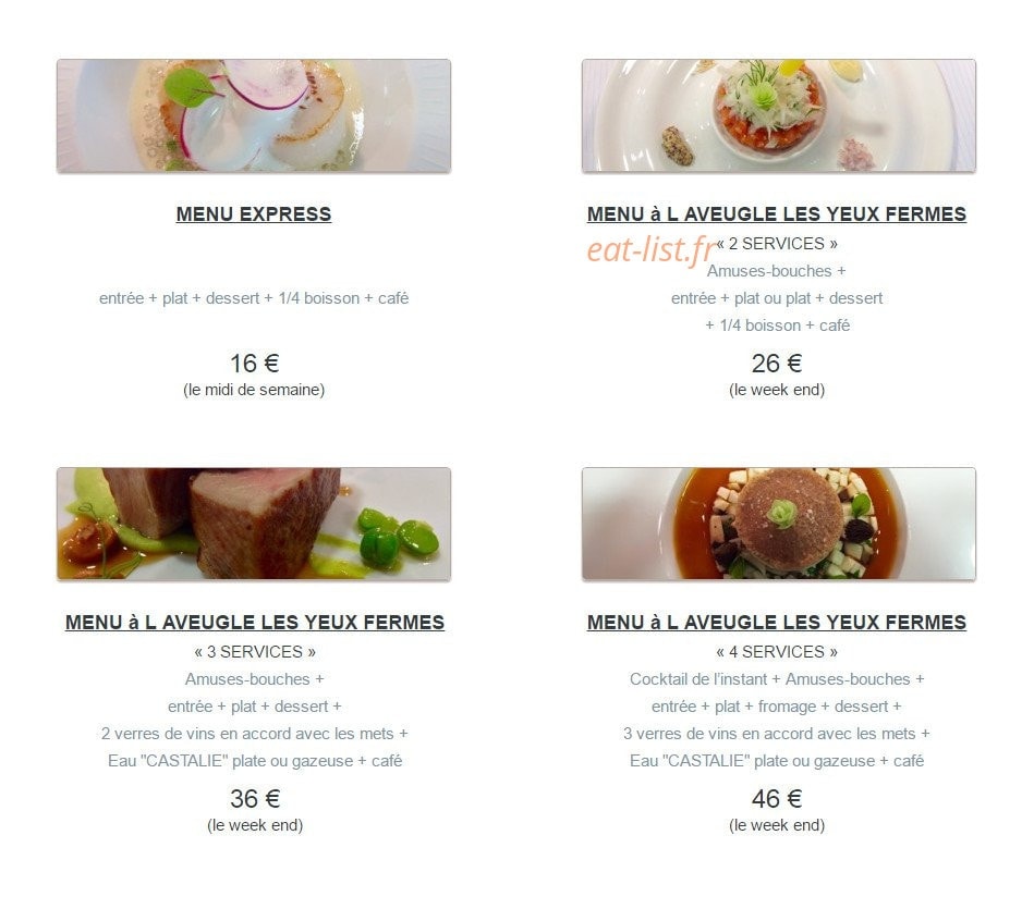 Carte et menu de Le Saint Sylvestre à Saint Sylvestre Cappel — Les menus