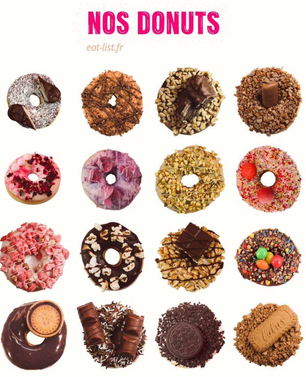 Donuts & Donuts — carte page 1