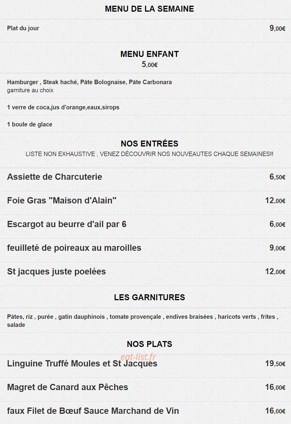Le grain d'orge — carte page 1