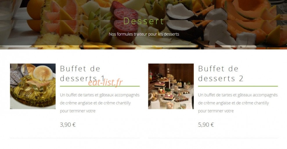 Tendance et Fraicheur — carte page 4